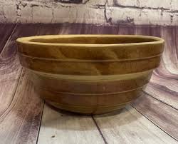 Vintage Ceramic Stoneware USA Pottery 8in Glazed Serving Bowl - Etsy