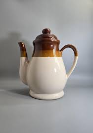 Vintage Brittany Heavy Stoneware Gailstyn-sutton Coffee Pot ...