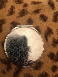 Black Bronzina Doll-icious Silver Small Mirror Compact - Etsy