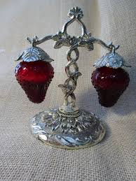 3 Piece Hanging Strawberries With Stand Salt and Pepper ...