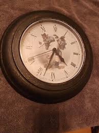 Clock With Grapes Metal Frame Quartz Movements Nice Condition | eBay