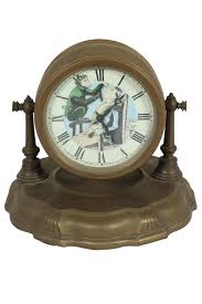 Sold at Auction: ANIMATED MONKEY BARBER CLOCK