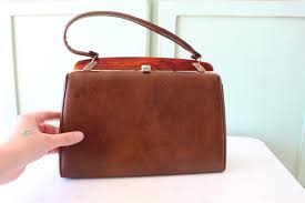 Vintage Brown Clutch Handbag: 1970s Boho Purse - Etsy