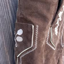 Vintage Suede Leather Lederhosen: Austrian Oktoberfest ...