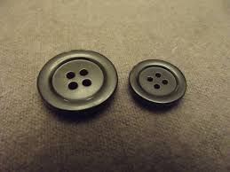 Authentic Black Buffalo Horn Suit Jacket Button Set!! | eBay