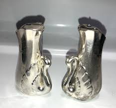 Vintage Silver Swan Salt &Pepper Shakers | eBay