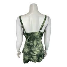 Denim & Co. Womens Beach Sweetheart Front Skirt Swim Dress ...