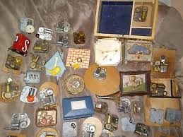 Huge Vintage Lot of Music Box Musical Movement Mechanisms ...