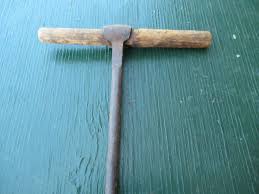 GREAT Vintage Farm Tool Barn BEAM 18" AUGER 3/4" BIT HAND ...