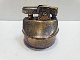 Vintage Working Brass Table Lighter INSERT Fits 1 1/2 ...