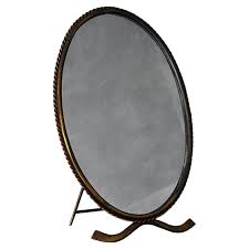 Mirror with Brass Frame, 1960s | Chairish