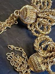 Vintage 80s Over The Top Huge Chandelier Earrings Clip On | eBay