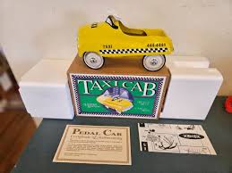XONEX DIECAST 1:3 SCALE TAXI TOY PEDAL CAR 11" W/BOX | eBay