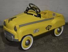 Sold at Auction: Contemporary New York City Checker Taxi Pedal Car