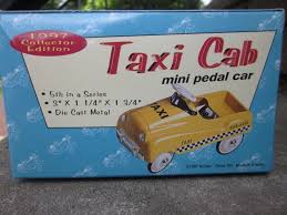 1997 Xonex Collector Edition Taxi CAB Mini Pedal Car 5th in Series for sale online | eBay