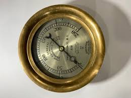 Antique General Fire Extinguisher Co. AIR Bourdon Steam ...