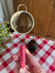 Vintage Metal Strainers With Wood Handles: Rustic Farmhouse ...