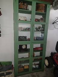Vintage Store Display 1800s Original Green Curio Store ...