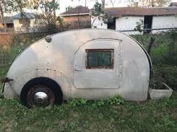 1947 Teardrop Trailer. Great Fixer Upper . Only Serious Buyers. Must Pick Up for Sale in San Antonio, TX - OfferUp