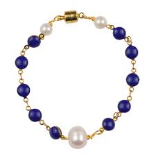 Enamel Bracelet with Pearl Accents – ali & bird jewelry