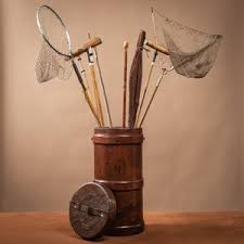 Large Leather Cordite Carrier with Lid – Bentleys London