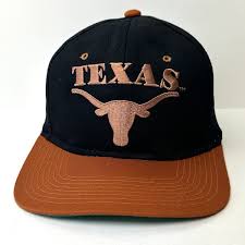 Vtg Texas Longhorns Hat Embroidered UT Snapback Trucker Cap ...