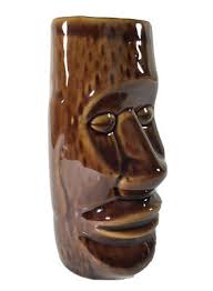 Vintage SHONFELDS Glazed Ceramic TIKI MUG CUP 6” | eBay