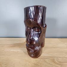 Vintage Orchids of Hawaii Moai Tiki Mug - Etsy