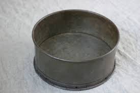 かっこいいブリキのケーキ型 イギリスアンティークキッチン雑貨 ...