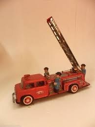 Fire truck Máquina Vigilante De Fuego Embrague Sti Años 50 Con Caja Original | eBay