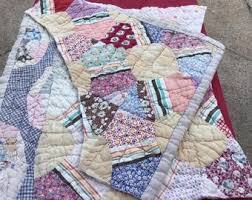 Vintage Handmade Cutter Quilt Remnant #3 - Etsy