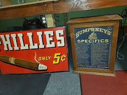 1940's Phillies 5c Cigar Sign for tobacco see my other ...