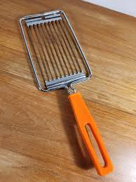 Vintage Onion Cutter. Stainless Steal. 1960s With Orange ...