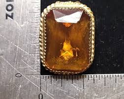 1960s Whiting & Davis, Hinged Cuff Bracelet With Matching ...