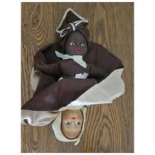Adorable Vintage Pressed Cloth Face Topsy Turvy Doll 11 1/2 ...