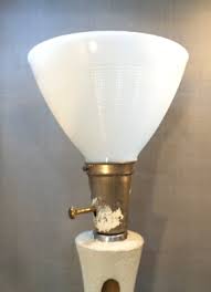 Large 40" Tall Vtg Mid Century Modern Ceramic Table/Floor Lamp Retro 1960's | eBay