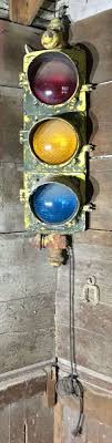 Antique Traffic Light 48” Tall - Sherwood Auctions