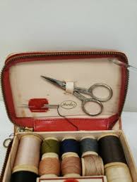 VTG “Harday” Travel Sewing Kit All Original Contents Zipper ...