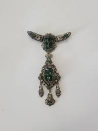 RARE H. Pomerantz Large Brooch - Etsy