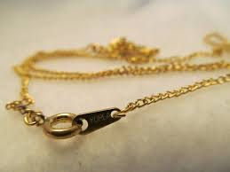 Dainty Flower With Crystal Stone Necklace, Gold Chain and ...