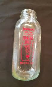 Vintage Tropicana Glass Orange Juice Bottle 32 Oz. - No ...