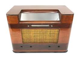 RCA 28T Tabletop Tube Radio Replacement Bare Cabinet, Empty ...