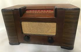Vintage Cool Deco 1949 Crosley Radio TV-56-O Now A ...