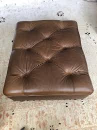 Super Luxe Ralph Lauren Tufted Leather Writer's Club Chair and Ottoman at 1stDibs | ralph lauren leather chair and ottoman, tufted chair and ottoman, leather club chair with ottoman