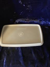 Tupperware Orange Rectangle Container 816-16 Vegetable Crisper Snack Storage | eBay