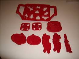 9 Vintage Tupperware COOKIE CUTTER DOUGH PASTRY PRESS Nice Shape | eBay