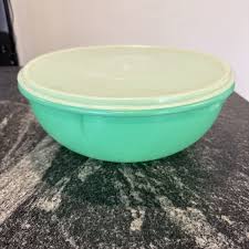 Tupperware Vintage 12 Inch Storage Bowl Jadeite Green 274-5 with Clear Lid | eBay