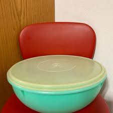 Vintage Tupperware Jadeite Green Bowl 274 Sheer Lid Tupper Seal 224, Tupperware Fix N Mix 274 Large Bowl - Etsy