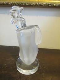Sevres France Frosted Crystal Golf Bag 6” Figurine ...