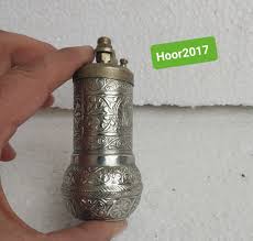 Vintage Brass Turkish Pepper Salt Grinder Coffee Spice ...